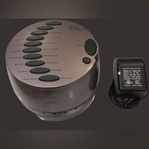 Sharper Image Sound Soother 20 Model #S1677 Brushed Bronze